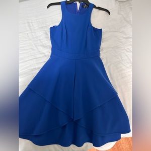 Blue Adelyn Rae fit and flare dress